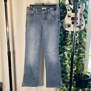 Split Hem Jeans